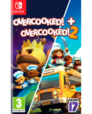 OVERCOOKED + OVERCOOKED 2 – DOUBLE PACK – Nintendo Switch