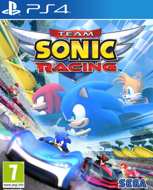 TEAM SONIC RACING PACKSHOT PS4