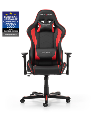 Cadeira DXRacer Formula F08 – Preto/Vermelho