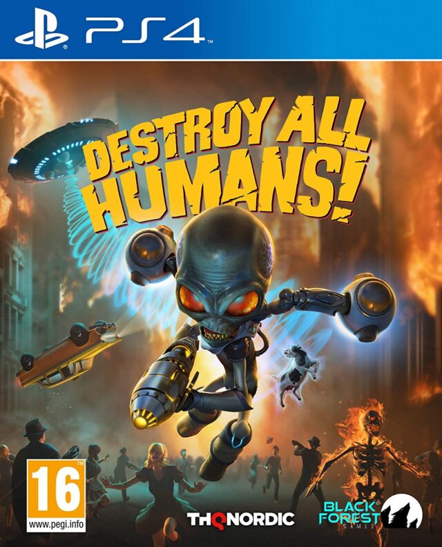 DESTROY ALL HUMANS PACKSHOT ps4