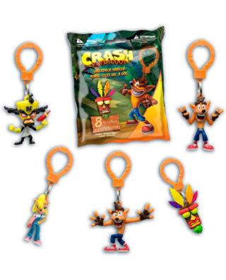 FIGURA CRASH BANDICOOT PARA MOCHILA
