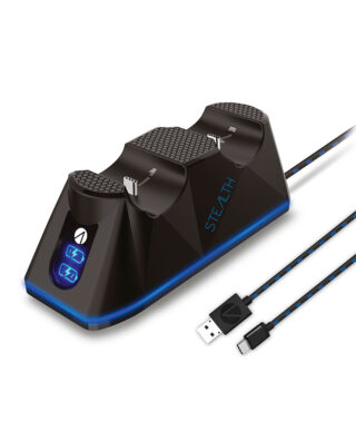 CARREGADOR DUPLO PS5 C100 – PRETO