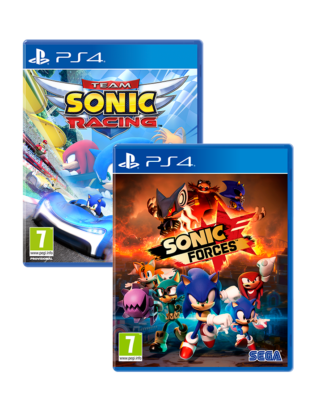 SONIC FORCES + TEAM SONIC RACING – PS4