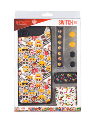 KIT PROTEÇÃO EMOJI NINTENDO SWITCH