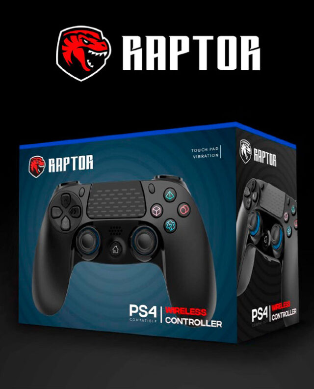 COMANDO SEM FIOS RAPTOR PS4 8436570982675