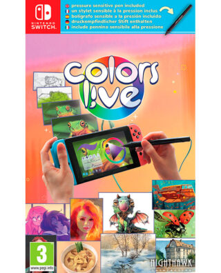 COLORS LIVE! – INCLUI CANETA – Nintendo Switch