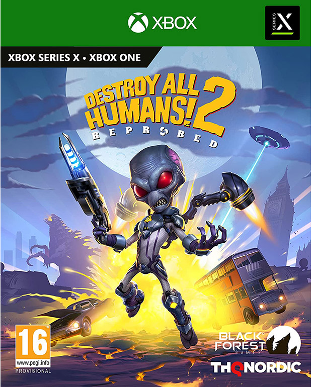 DESTROY ALL HUMANS 2 REPROBED XBOX 9120080077387