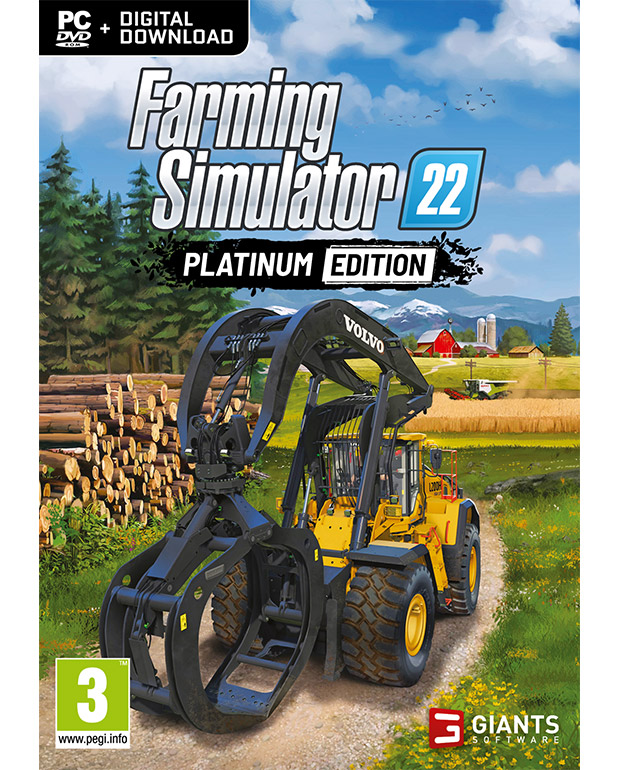 FARMING SIMULATOR 22 PLATINUM EDITION PC 4064635100586