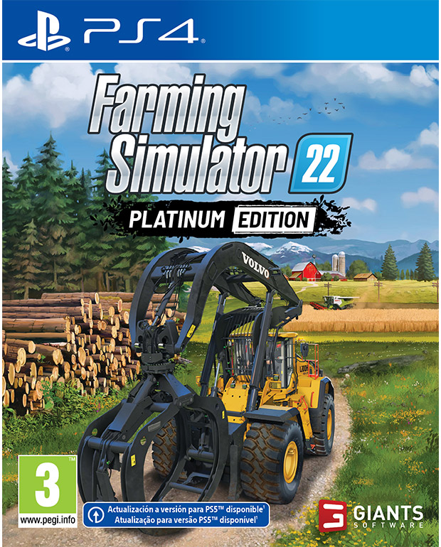 FARMING SIMULATOR 22 PLATINUM EDITION PS4 4064635400389
