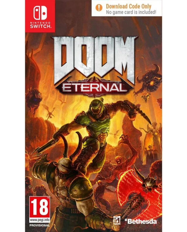 DOOM ETERNAL PACKSHOT NTS 5055856430889