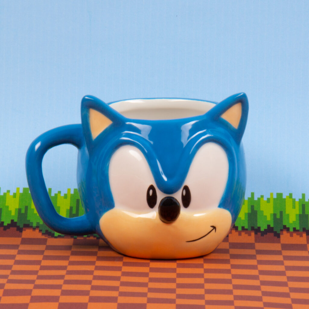 2056 Sonic Mug & Puzzle Contents Mug Lice Back