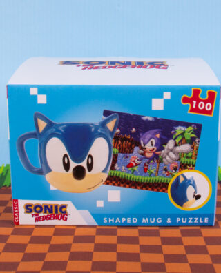 Sonic – Caneca E Puzzle