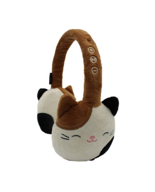 Auscultadores Bluetooth – Squishmallows Cam the Cat Plush