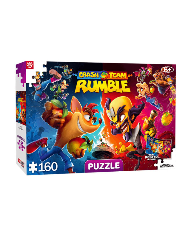 Puz Cria Crash Rumble Heroes 160 Pecas 5908305243489